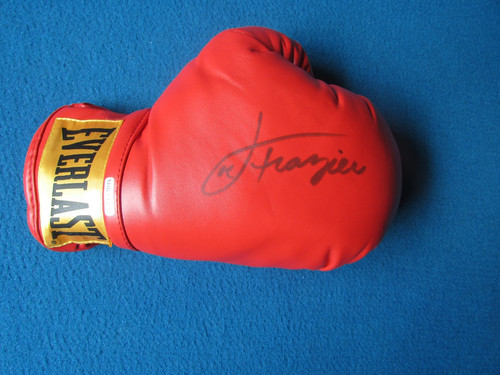 Joe frazier hand signed - frazier,
