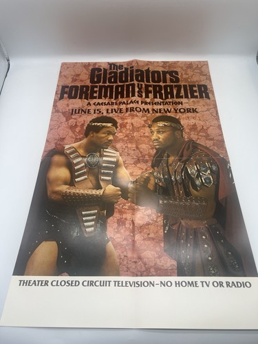 George foreman joe frazier - george,