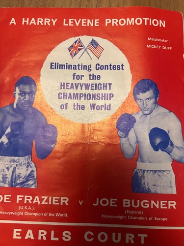 Boxing program joe frazier - joe,