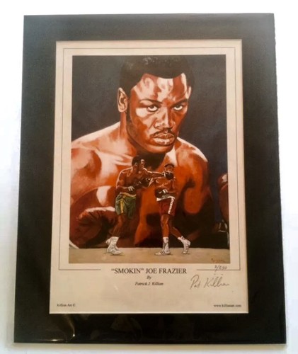 Boxing joe frazier fine - boxing,