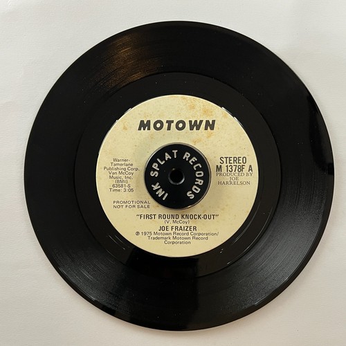 Joe frazier first - -, round