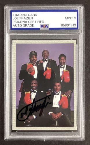 Joe frazier signed 1991 - joe,