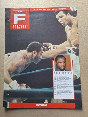 Joe frazier boxing - joe,
