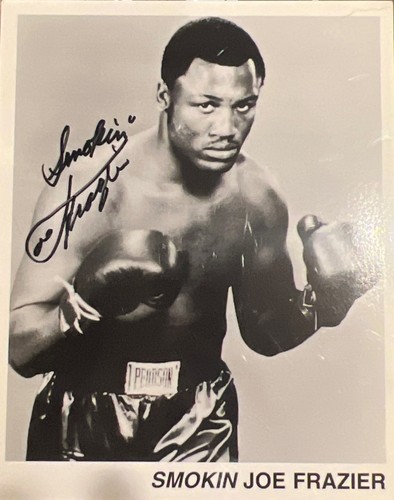 Joe smokin frazier - "smokin,