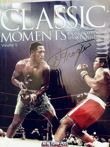 Joe frazier autographed - joe,
